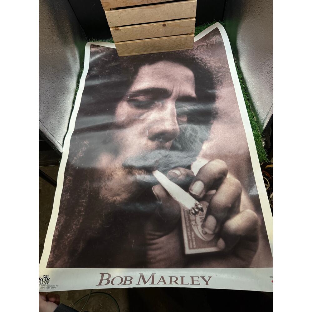 Original Bob Marley Poster – Original 1997 Buffalo Soldier 4692